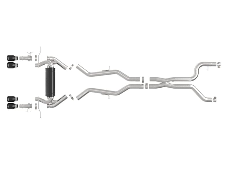 aFe 23-25 BMW M2 L6-3.0L (G87) MACH Force-Xp Cat-Back Exhaust w/ Black Tip