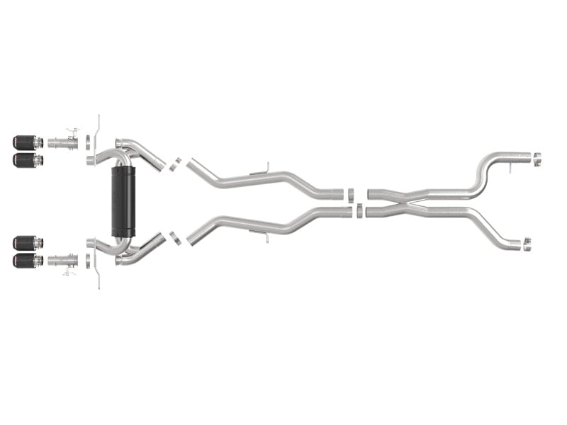 aFe 23-25 BMW M2 L6-3.0L (G87) MACH Force-Xp Cat-Back Exhaust w/ Carbon Fiber Tip