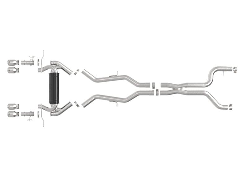 aFe 23-25 BMW M2 L6-3.0L (G87) MACH Force-Xp Cat-Back Exhaust w/ Polished Tip