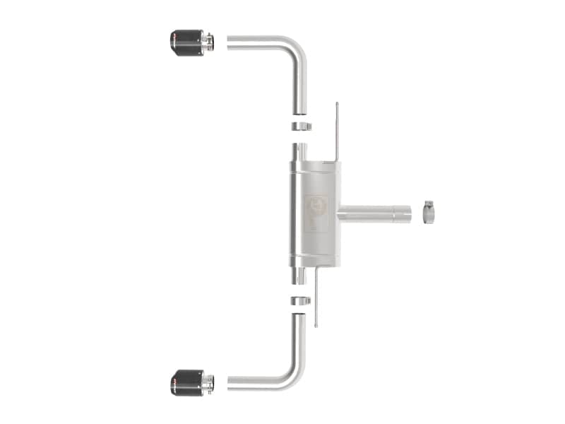 aFe MACHForce XP Exhausts Axle-Back 21-24 BMW 228i 2.0T (SS w/ Carbon Tips)