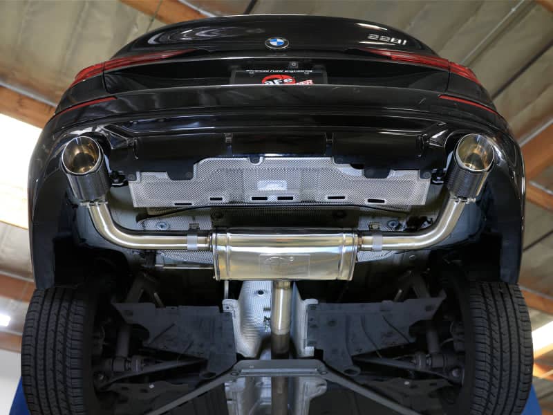 aFe MACHForce XP Exhausts Axle-Back 21-24 BMW 228i 2.0T (SS w/ Carbon Tips)