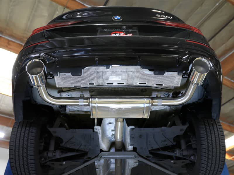 aFe MACHForce XP Exhausts Axle-Back 21-24 BMW 228i 2.0T (SS w/ Polished Tips)