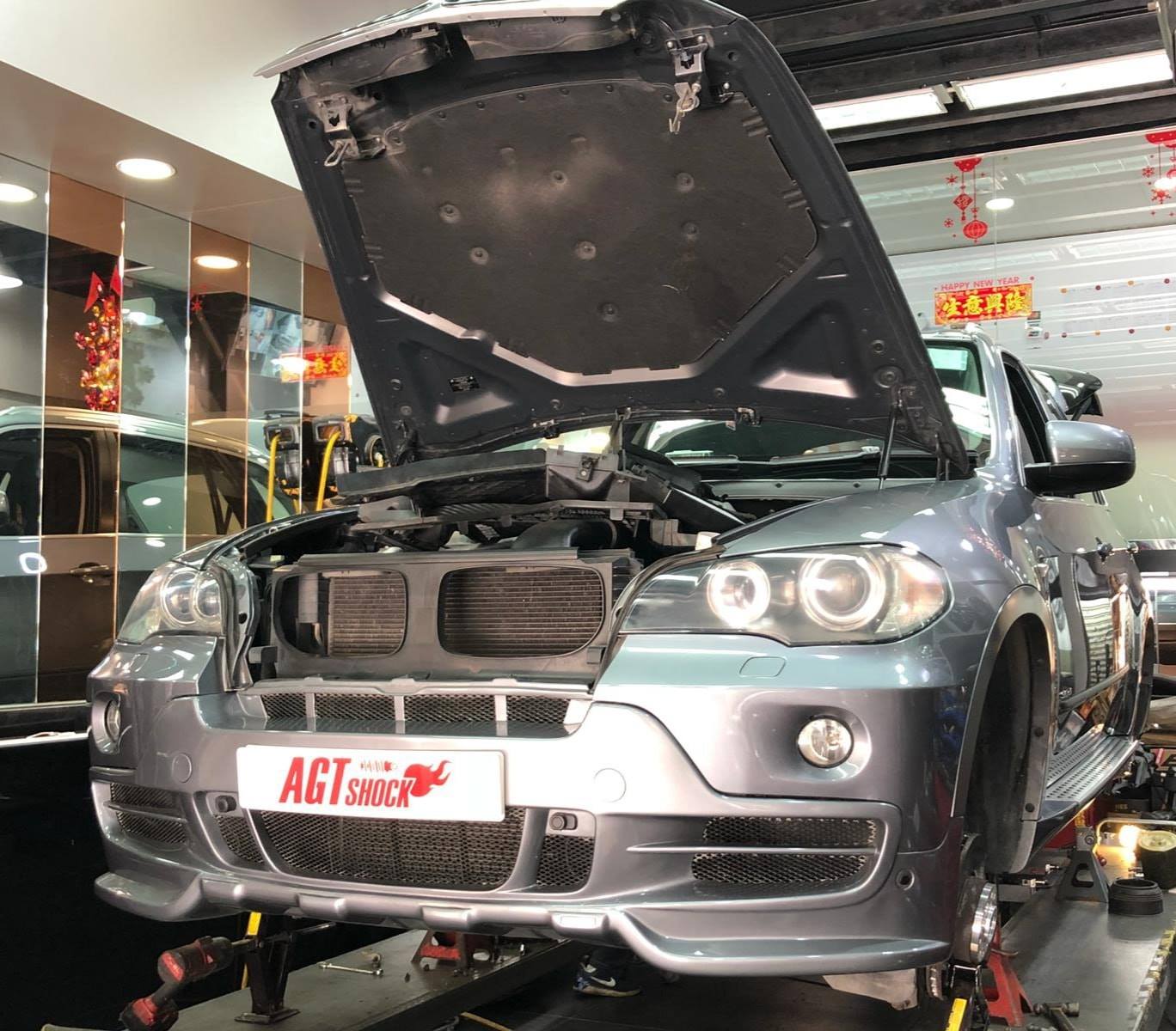 AGT Shock 2008-2014 E71 X6 Front/ Rear: Inverted Fork-Front Spring Rate: 12K210 Rear Spring Rate: 10K220