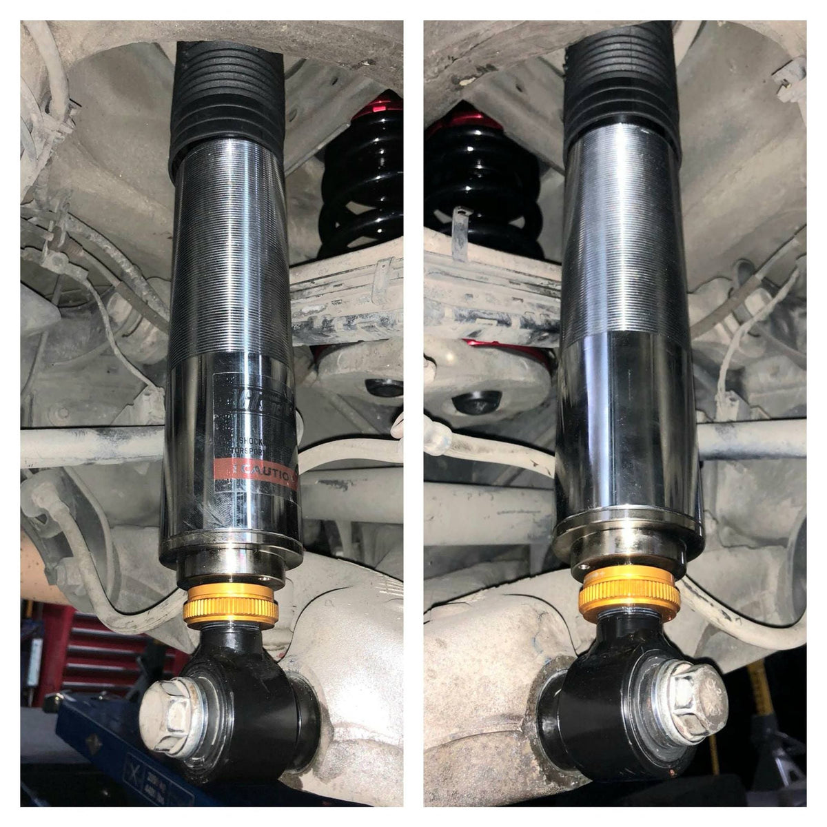 AGT Shock 2008-2014 E71 X6 Front/ Rear: Inverted Fork-Front Spring Rate: 12K210 Rear Spring Rate: 10K220