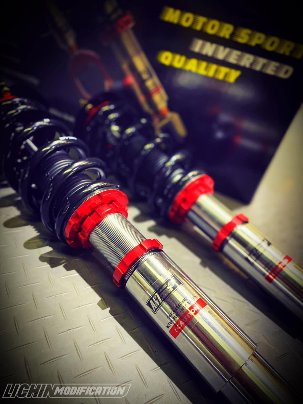 AGT Shock 2008-2014 E71 X6 Front/ Rear: Inverted Fork-Front Spring Rate: 12K210 Rear Spring Rate: 10K220