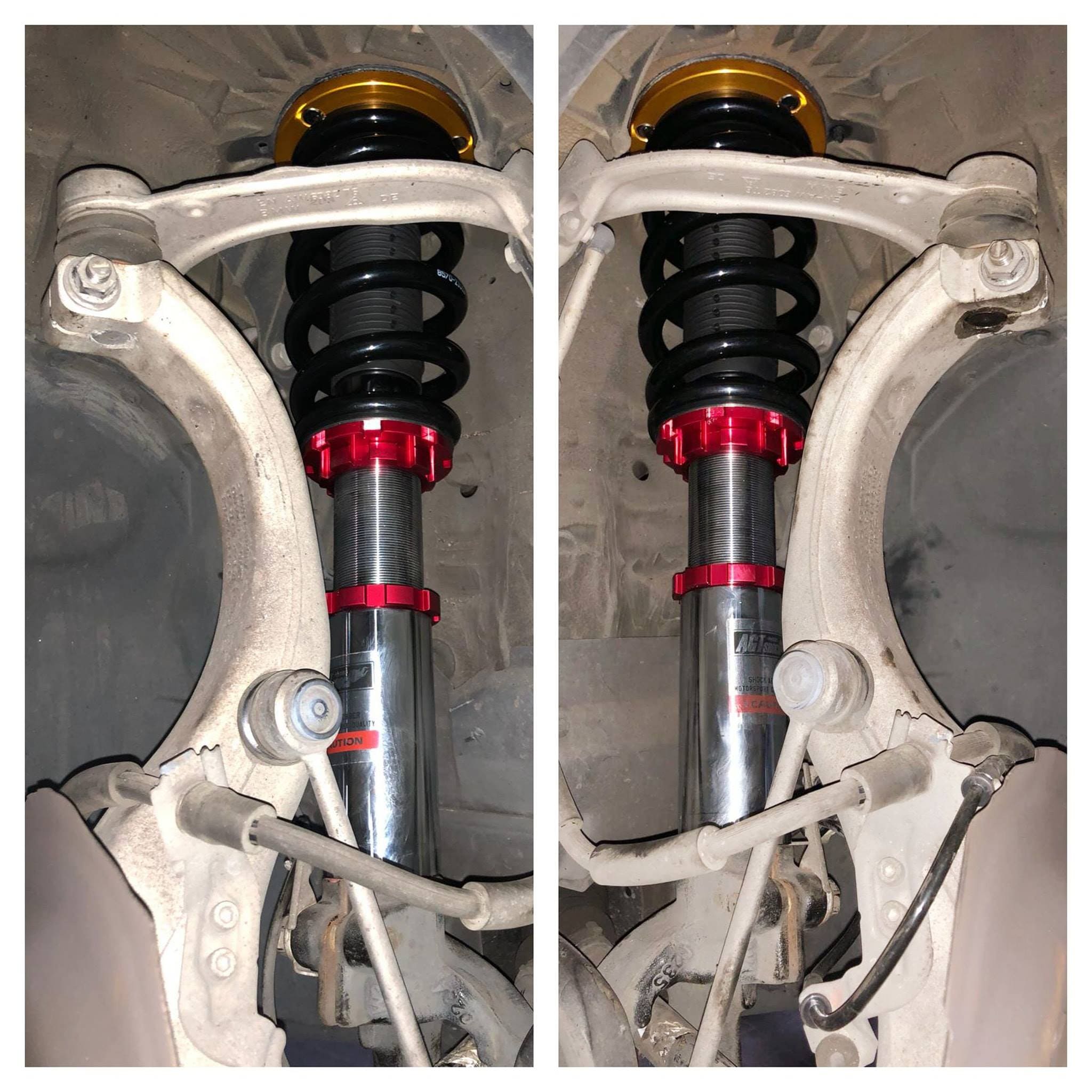 AGT Shock 2008-2014 E71 X6 Front/ Rear: Inverted Fork-Front Spring Rate: 12K210 Rear Spring Rate: 10K220
