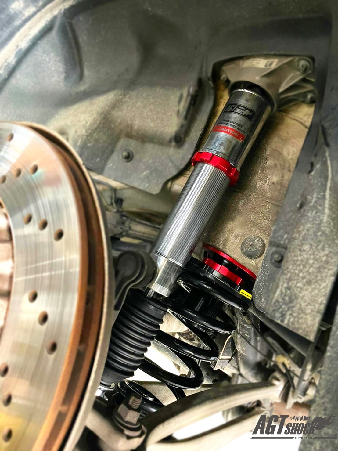 AGT Shock 2013+ I01 i3 Front/ Rear: Inverted Fork - Front Spring Rate: 6K160 Rear Spring Rate: 5K160