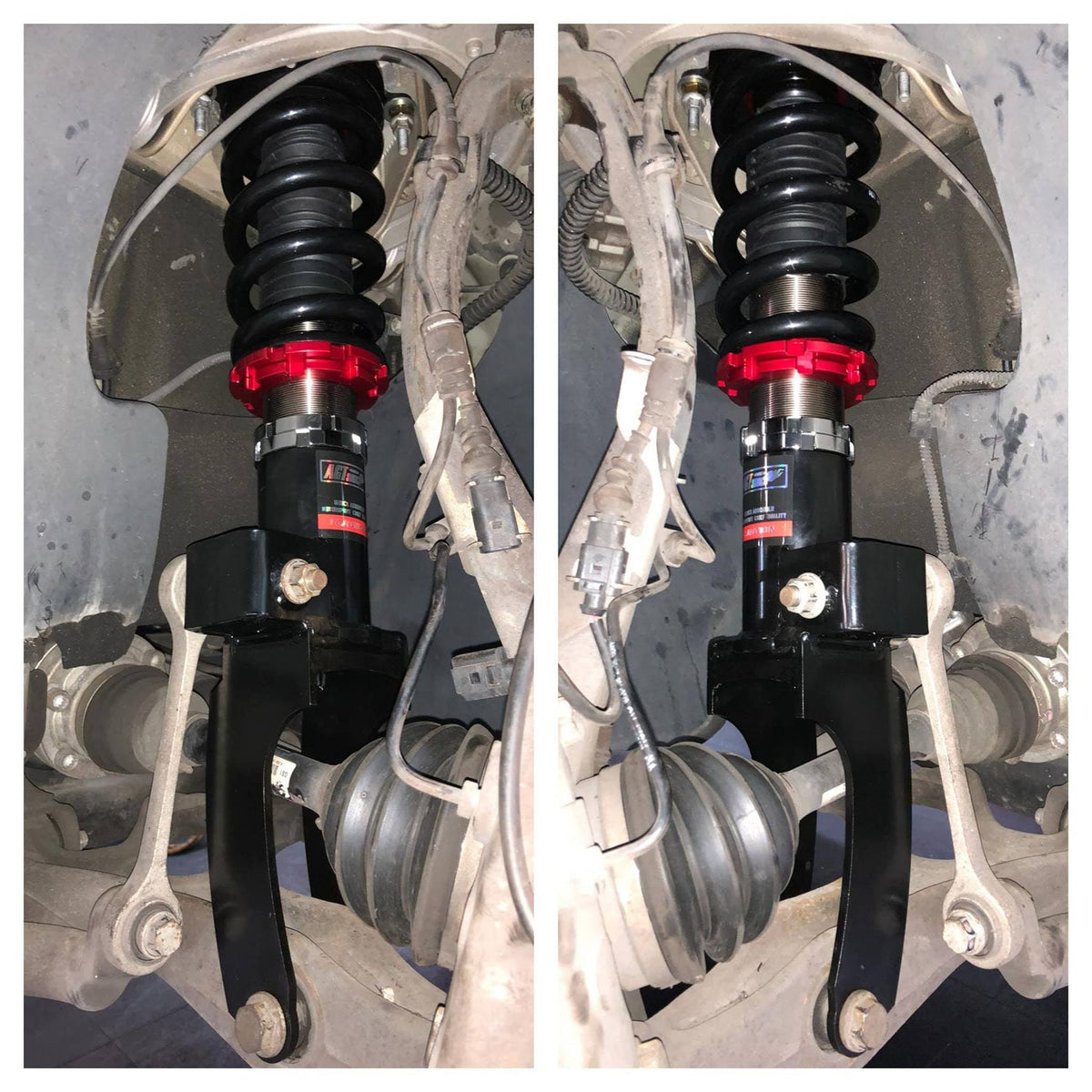 AGT Shock 2014+ 95B MACAN Front Inverted Fork/Rear Flip-Front Spring Rate: 12K210 Rear Spring Rate: 7K210