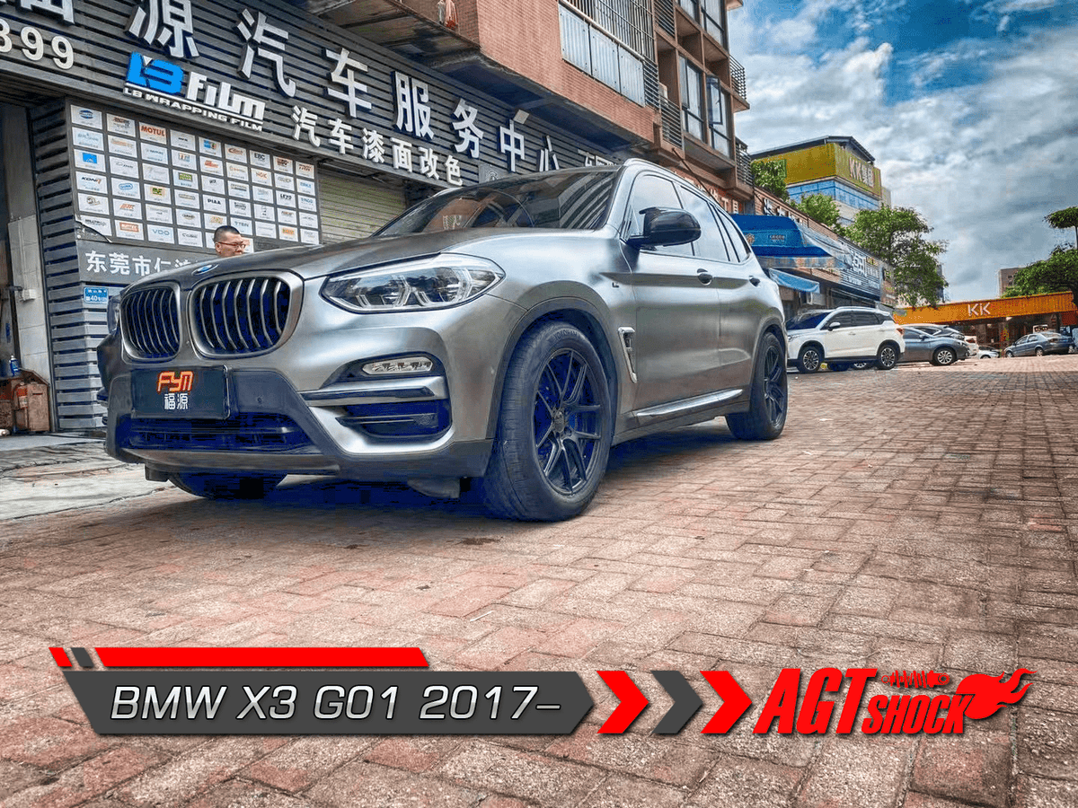 AGT Shock 2018+ G01 G02 X3 X4 MK2 Front/ Rear: Inverted Fork -Front Spring Rate: 7K210 Rear Spring Rate: 8K200