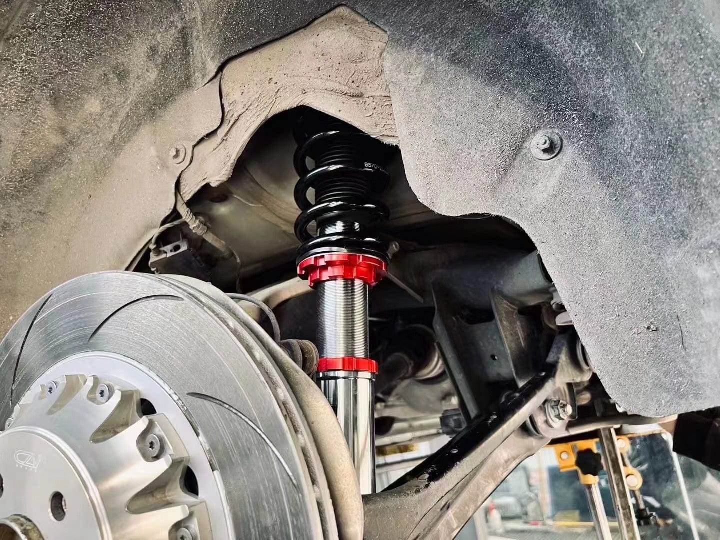 AGT Shock 2021+ G08 IX3 Front Inverted Fork/Rear Flip - Front Spring Rate: 7K210 Rear Spring Rate: 14K200