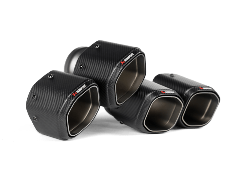 Akrapovic 2024+ BMW M5 (G90,G99) Hexagonal Carbon Fiber Tail Pipe Set