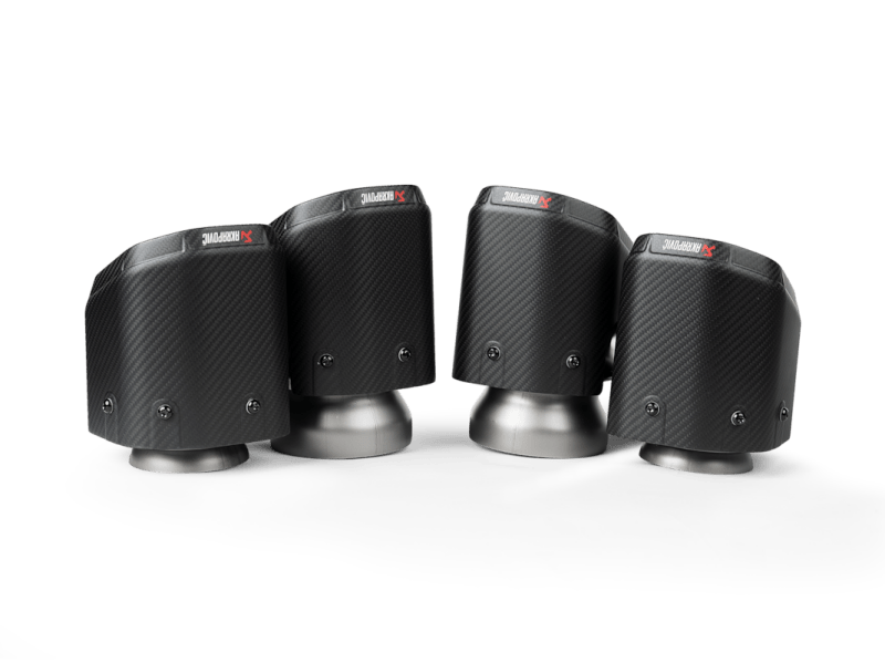 Akrapovic 2024+ BMW M5 (G90,G99) Hexagonal Carbon Fiber Tail Pipe Set