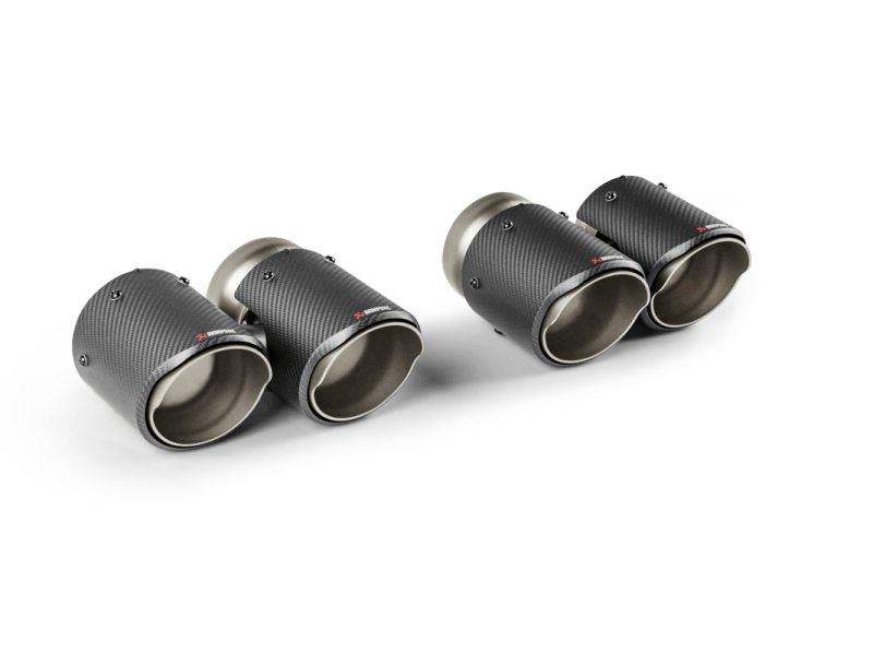 Akrapovic 2024+ BMW M5 (G90,G99) Round Carbon Fiber Tail Pipe Set