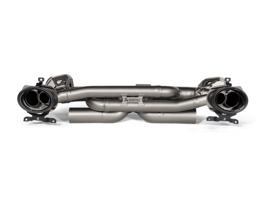 Akrapovic Porsche 911 Carrera /S/4/4S/GTS/Cabriolet/Targa/Dakar (992) Slip-On Line Titanium Exhaust