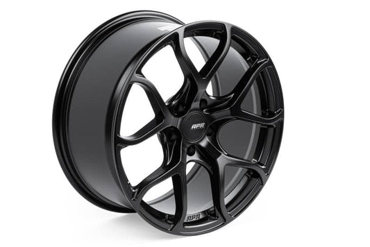APR A01 Flow Formed - 18x8.5 - 5x112 - ET45 - 66.5mm Center Bore - Satin Black Wheel