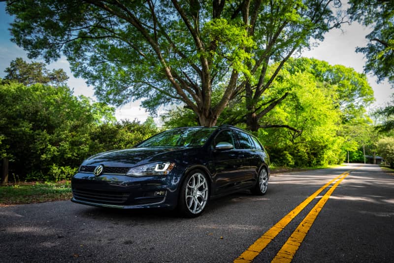 APR A01 Flow Formed - 19x8.5 - 5x112 - ET45 - 66.5mm Center Bore - Hyper Silver Wheel