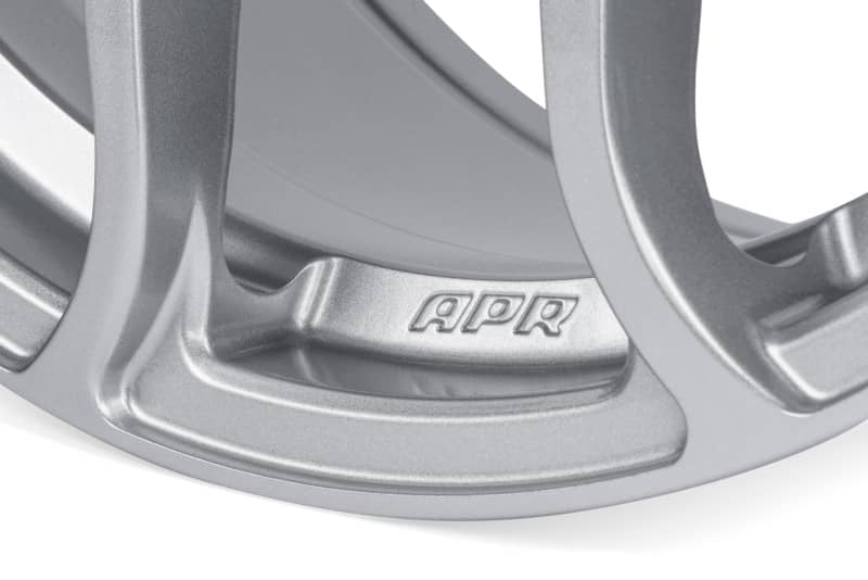 APR A01 Flow Formed - 19x8.5 - 5x112 - ET45 - 66.5mm Center Bore - Hyper Silver Wheel