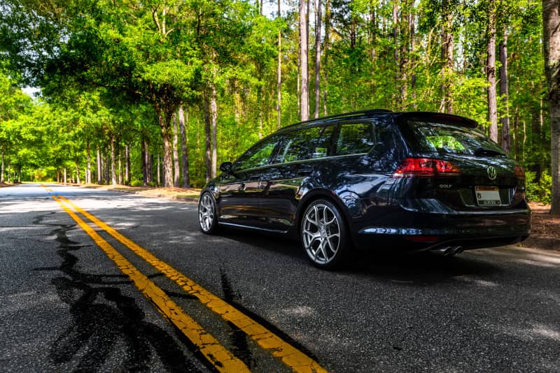 APR A01 Flow Formed - 19x8.5 - 5x112 - ET45 - 66.5mm Center Bore - Hyper Silver Wheel