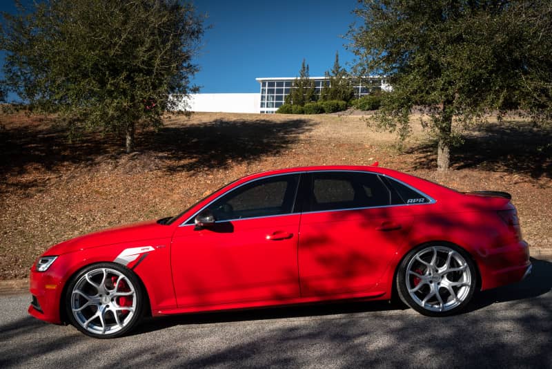 APR A01 Flow Formed - 20x9.0 - 5x112 - ET42 - 66.5mm Center Bore - Hyper Silver Wheel