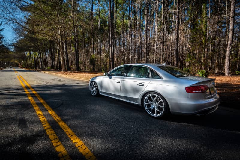APR A01 Flow Formed - 20x9.0 - 5x112 - ET42 - 66.5mm Center Bore - Hyper Silver Wheel