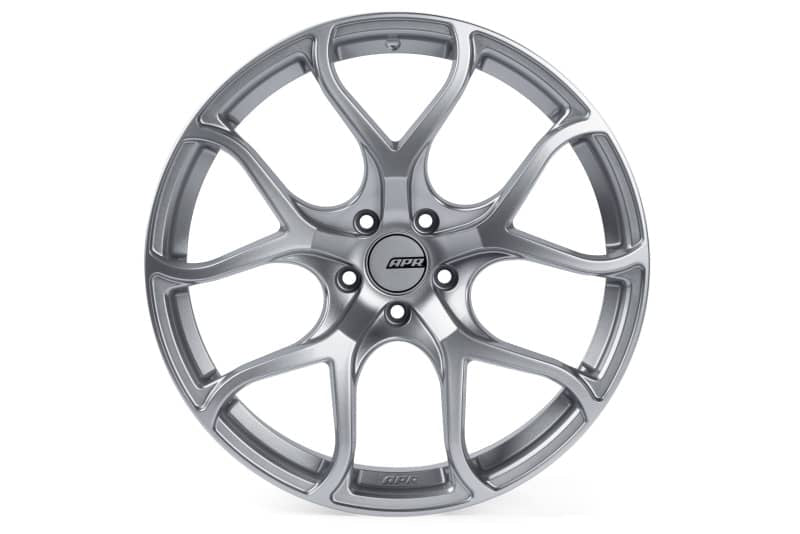 APR A01 Flow Formed - 20x9.0 - 5x112 - ET42 - 66.5mm Center Bore - Hyper Silver Wheel