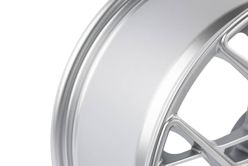 APR A02 Flow Formed - 19x8.5 - 5x112 - ET45 - 66.5mm Center Bore - Hyper Silver Wheel