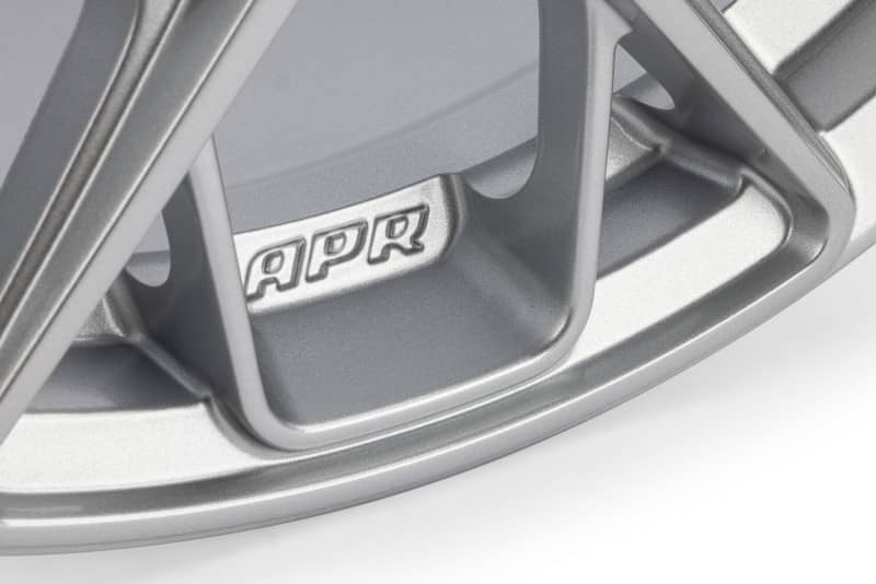 APR A02 Flow Formed - 19x8.5 - 5x112 - ET45 - 66.5mm Center Bore - Hyper Silver Wheel