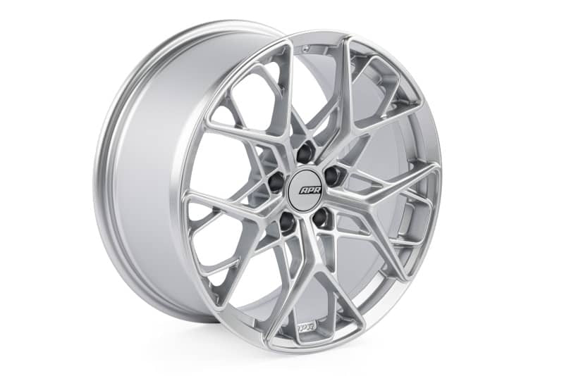 APR A02 Flow Formed - 19x8.5 - 5x112 - ET45 - 66.5mm Center Bore - Hyper Silver Wheel