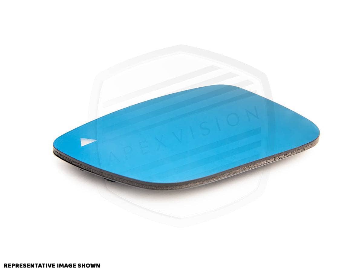 ApexVision Blue Tinted Side View Mirror Glass Set - BMW F30 3-Series