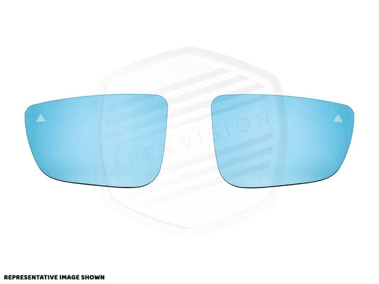 ApexVision Blue Tinted Side View Mirror Glass Set - BMW G11/ G12 7-Series