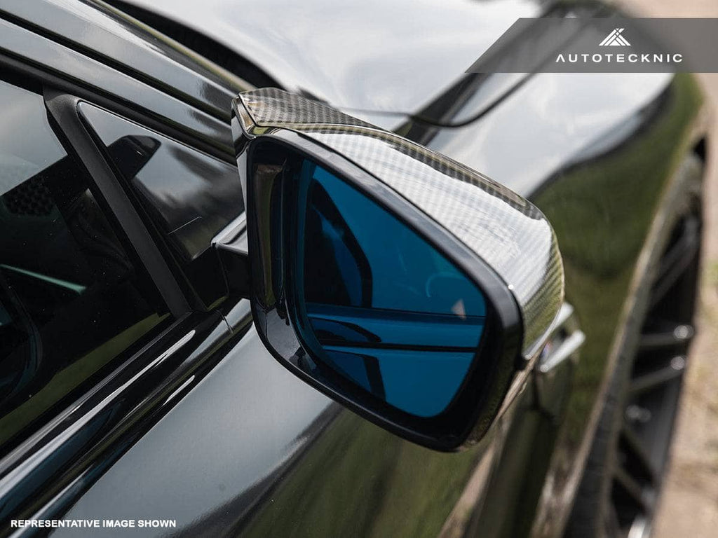 ApexVision Blue Tinted Side View Mirror Glass Set - BMW G22 4-Series