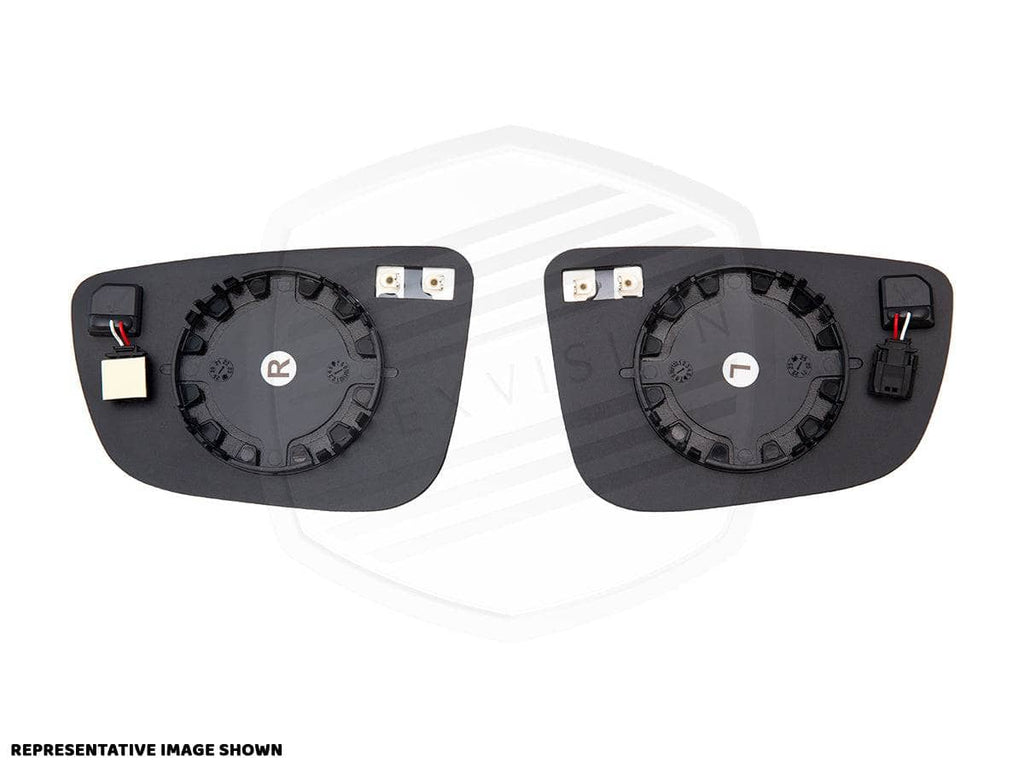 ApexVision Blue Tinted Side View Mirror Glass Set - BMW G30 5-Series
