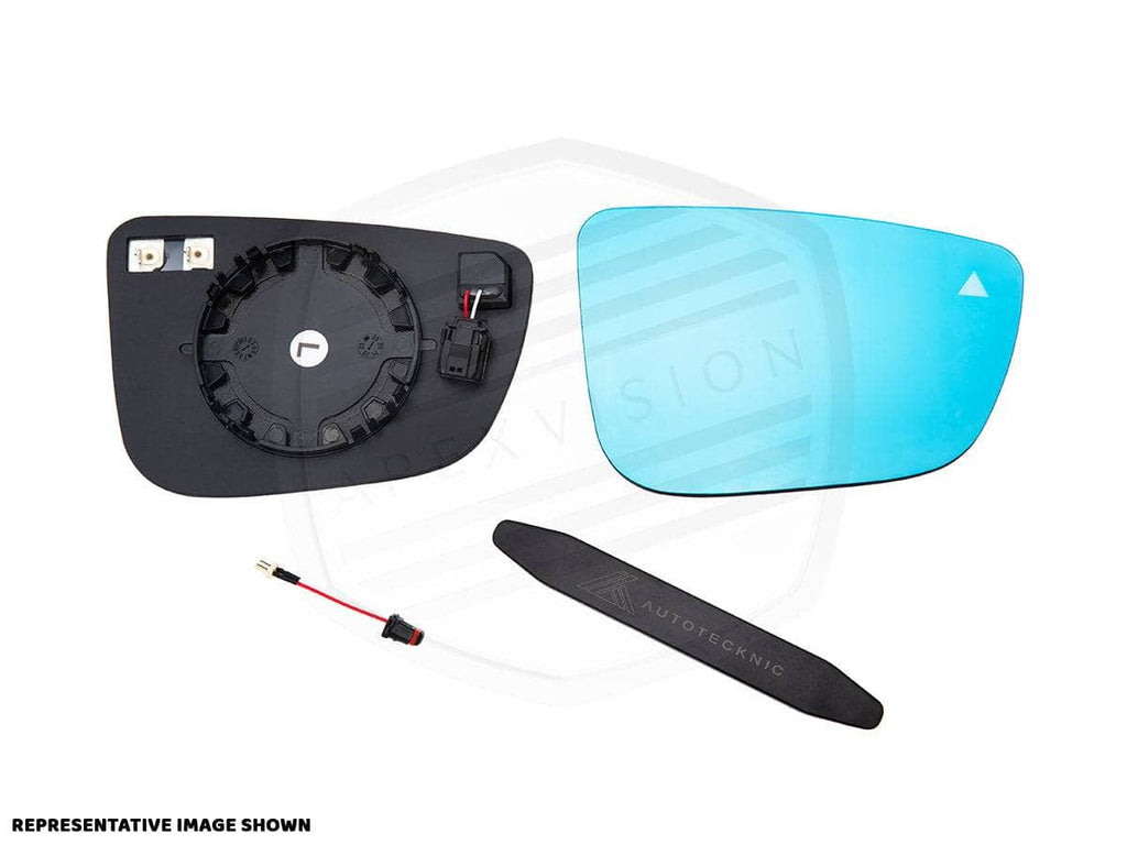 ApexVision Blue Tinted Side View Mirror Glass Set - BMW G30 5-Series