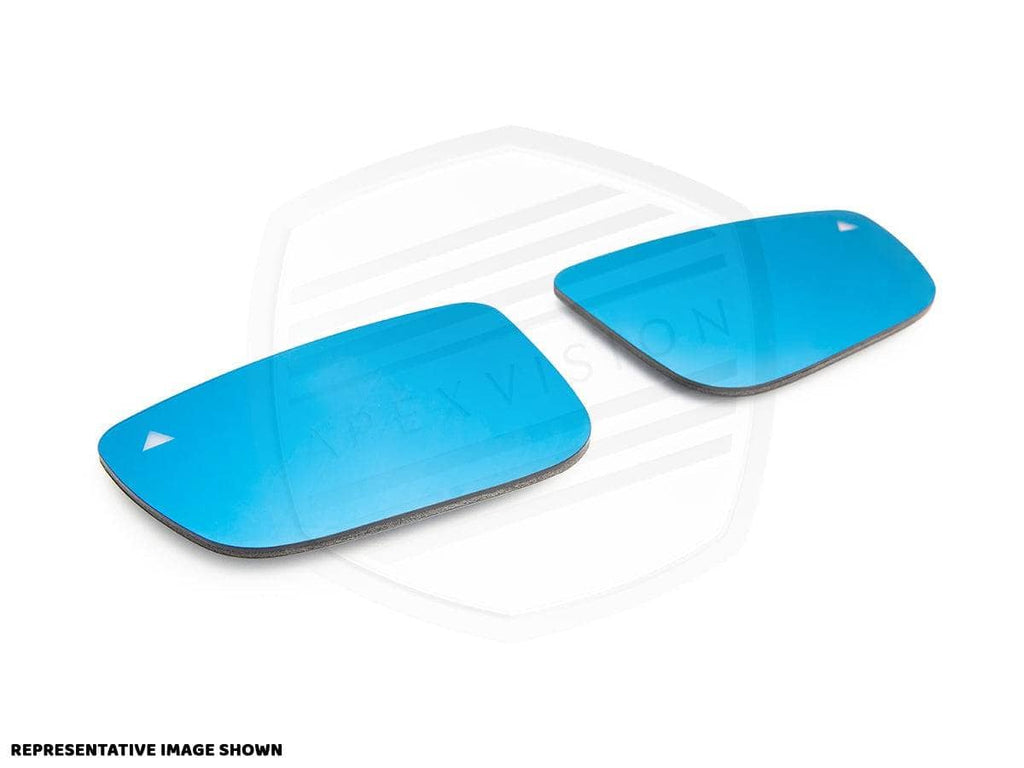 ApexVision Blue Tinted Side View Mirror Glass Set - BMW G30 5-Series