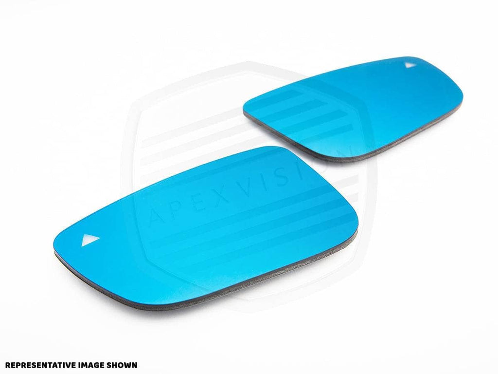 ApexVision Blue Tinted Side View Mirror Glass Set - BMW G8X M2/ M3/ M4