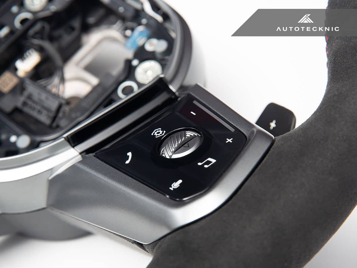 AutoTecknic Alcantara Steering Wheel - BMW G60 5-Series