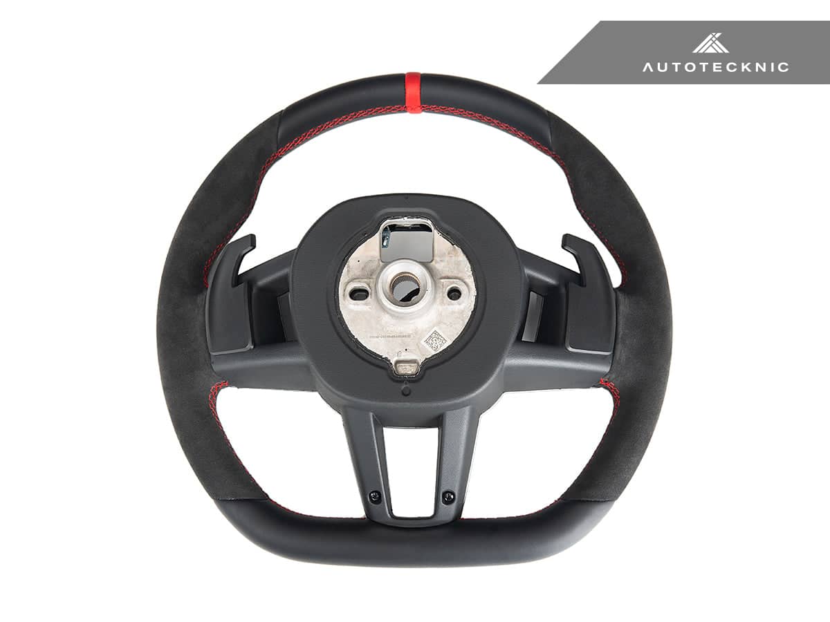 AutoTecknic Alcantara Steering Wheel - BMW G60 5-Series