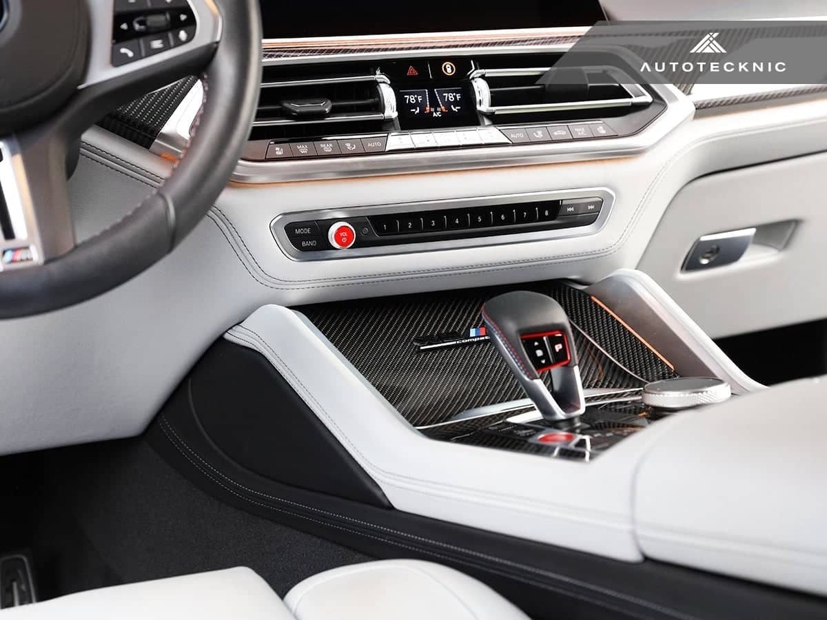 AutoTecknic Bright Red Audio Volume Button - BMW F90 M5