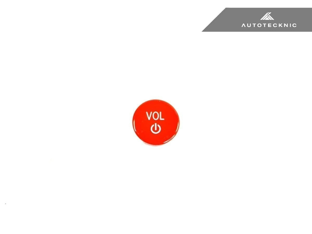 AutoTecknic Bright Red Audio Volume Button - BMW G14/ G15/ G16 8-Series