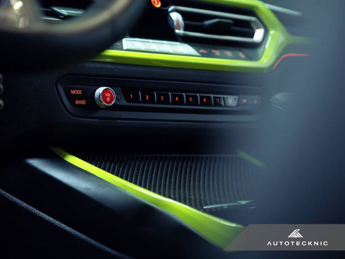 AutoTecknic Bright Red Audio Volume Button - BMW G20/ G21 3-Series