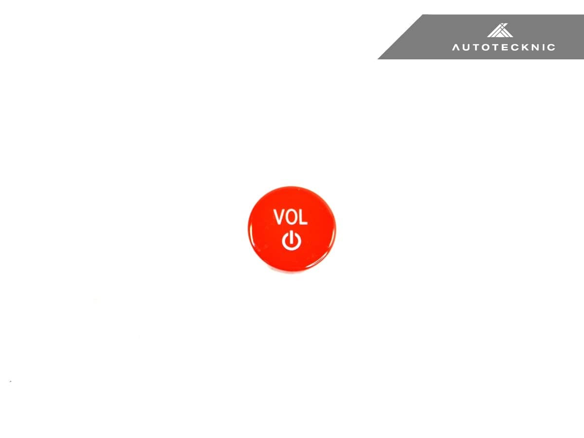AutoTecknic Bright Red Audio Volume Button - BMW G20/ G21 3-Series