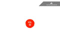 AutoTecknic Bright Red Audio Volume Button - BMW G20/ G21 3-Series