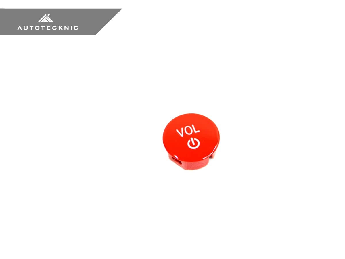 AutoTecknic Bright Red Audio Volume Button - BMW G42 2-Series Coupe
