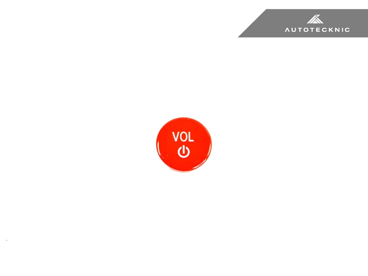 AutoTecknic Bright Red Audio Volume Button - BMW G42 2-Series Coupe