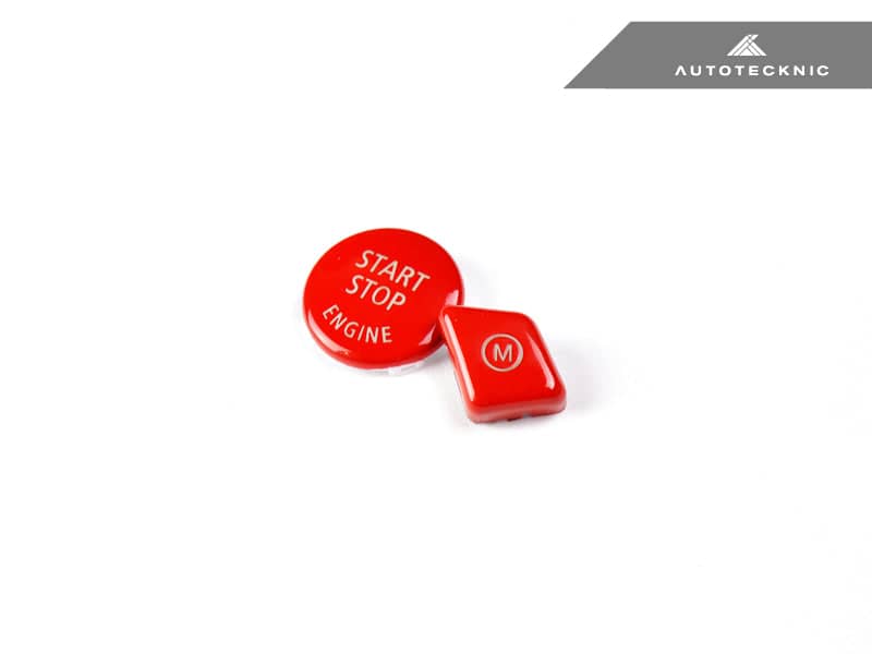 AutoTecknic Bright Red M Button - BMW E60 M5 | E63/ E64 M6