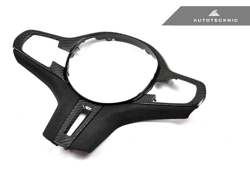 AutoTecknic Carbon Alcantara Steering Wheel Trim - BMW G11/ G12 7-Series