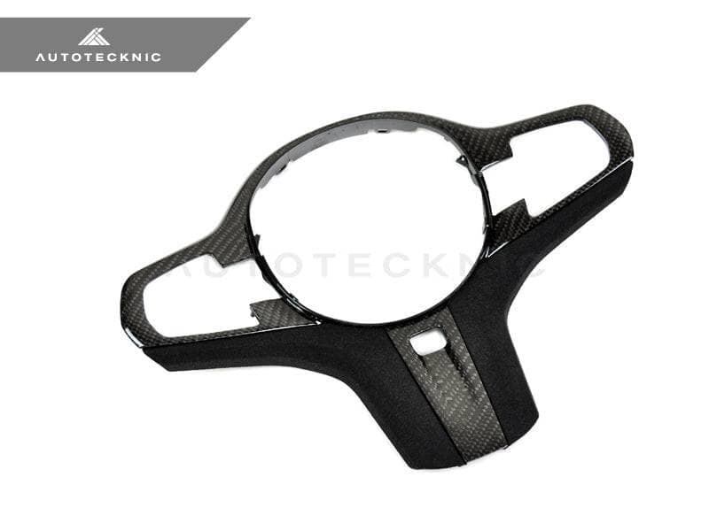 AutoTecknic Carbon Alcantara Steering Wheel Trim - BMW G11/ G12 7-Series