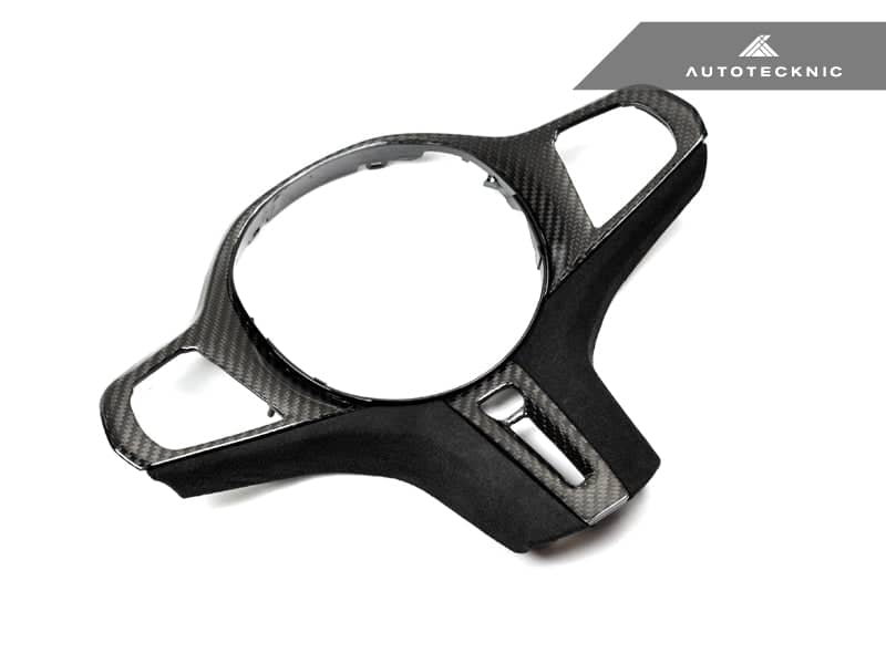 AutoTecknic Carbon Alcantara Steering Wheel Trim - BMW G20 3-Series