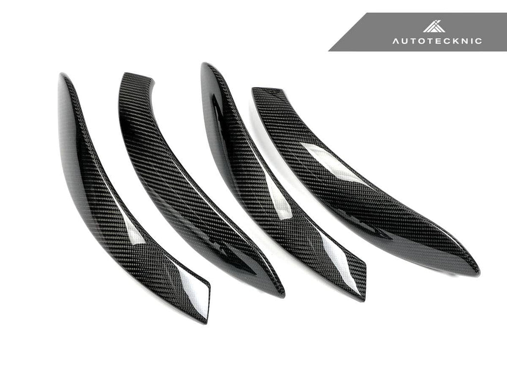 AutoTecknic Carbon Door Grip Handle Trim Set - BMW F8X M3/ M4
