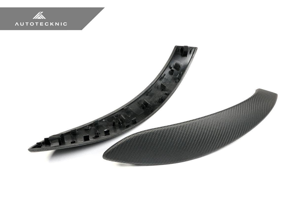 AutoTecknic Carbon Door Grip Handle Trim Set - BMW F8X M3/ M4
